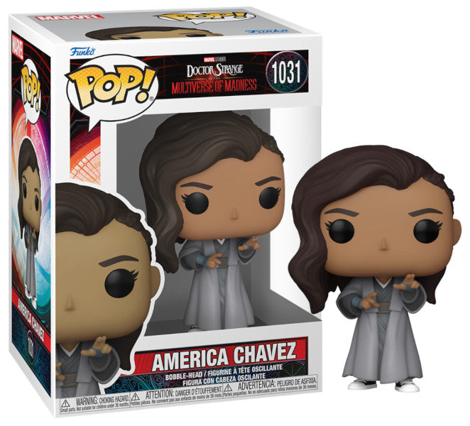 Funko Pop! Doctor Strange Multiverse Of Madness:America Chavez (1031) Funko Pop! Doctor Strange Multiverse Of Madness:America Chavez (1031)